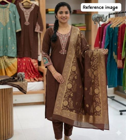Krunique hand work brand kurtis wholesale supplier in india